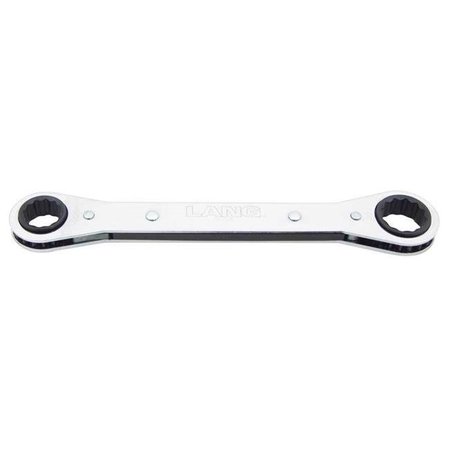 LANG Lang LNG-RB2428 0.75 x 0.87 in. Flat Ratchet Box Wrench LNG-RB2428